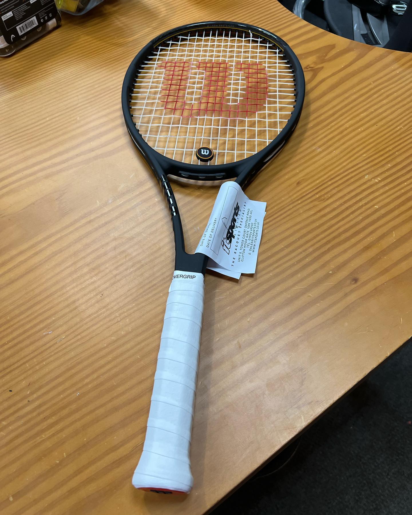 How to add weight to a Pro Staff 97 v13 tennis racket