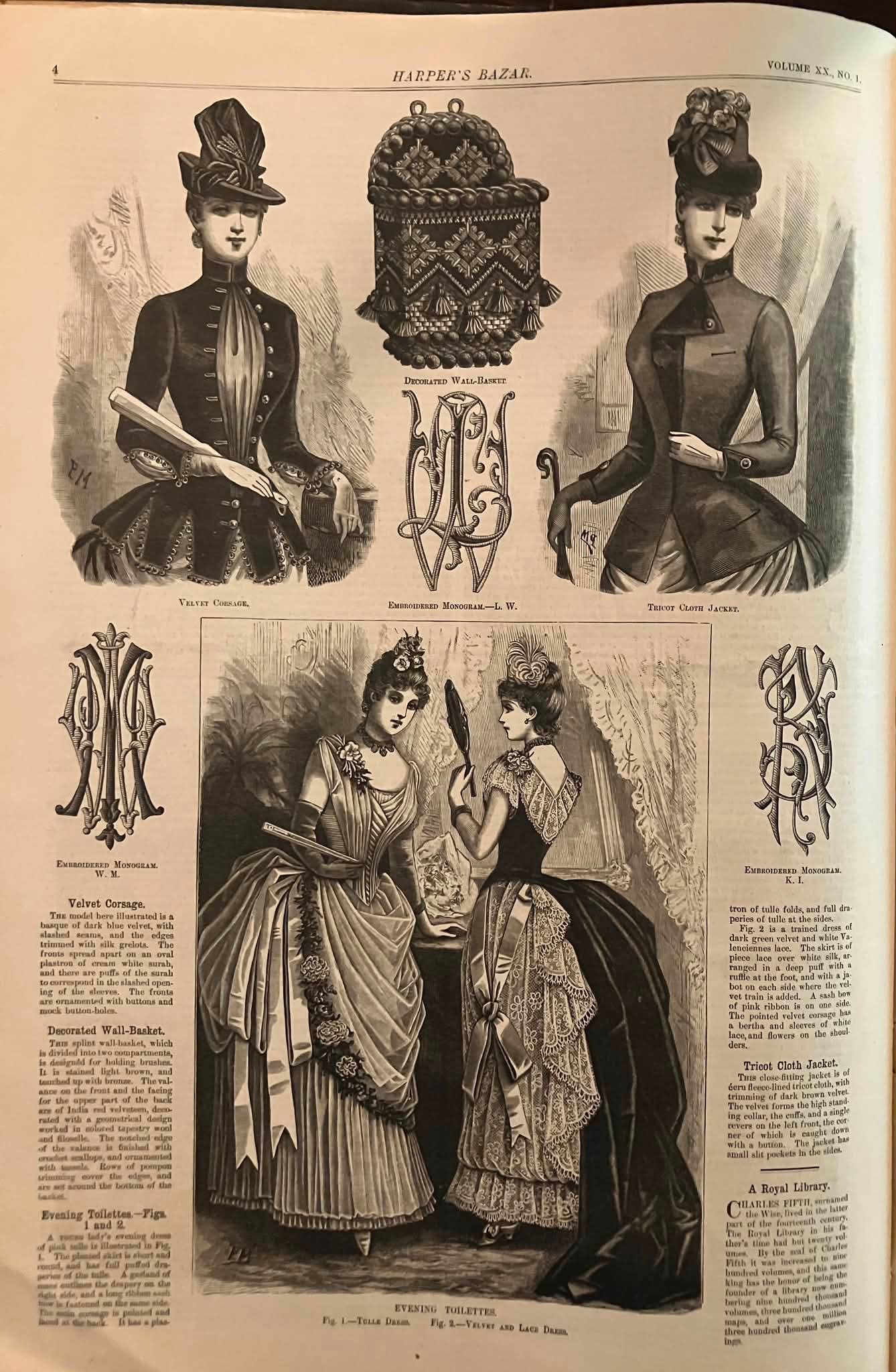 Embroidered Italian fashion book 2006 hardcover