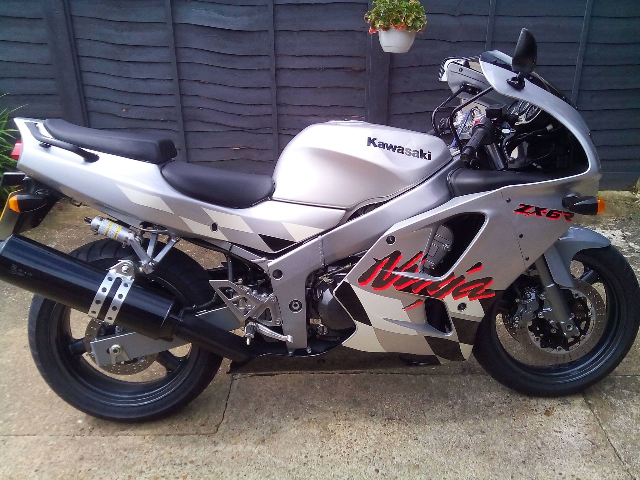 1995-1997 Kawasaki ZX6R for sale with 5100 miles