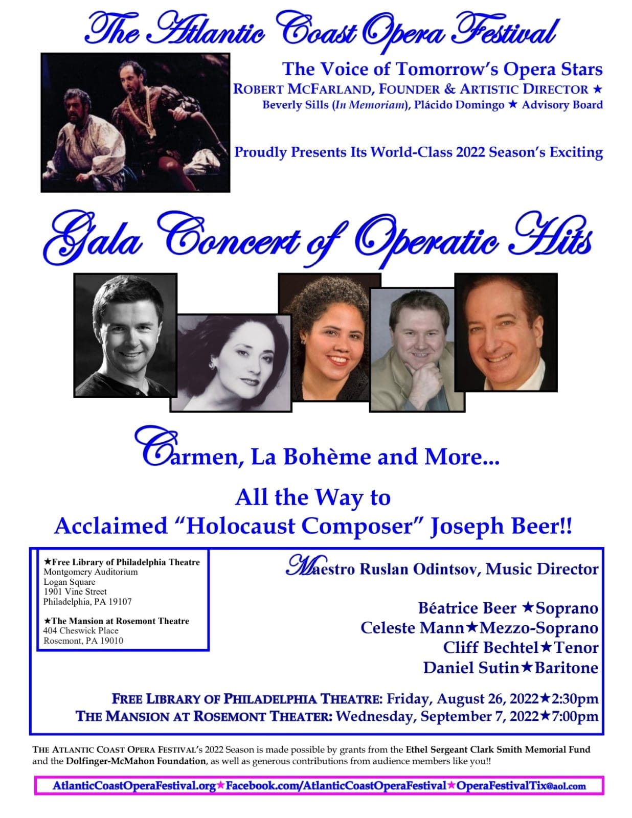The Atlantic Coast Opera Festival