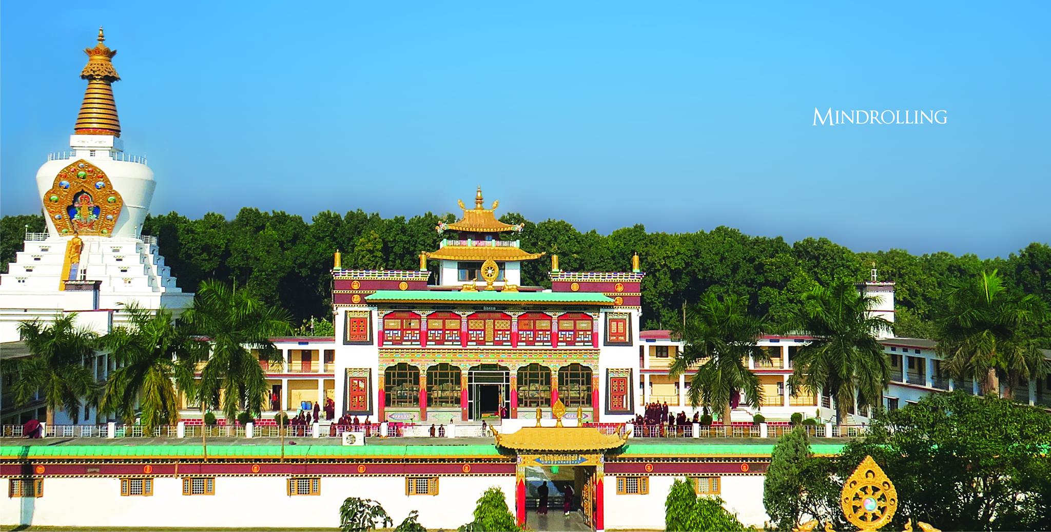 Mindrolling Monastery in... - Mindrolling Monastery in India