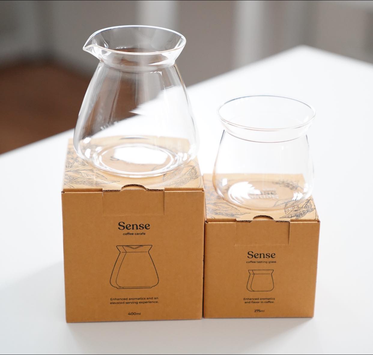 Orea The Sense Cup 275 ml. and Sense Carafe 400 ml. สนใจหาซื้อได้ 