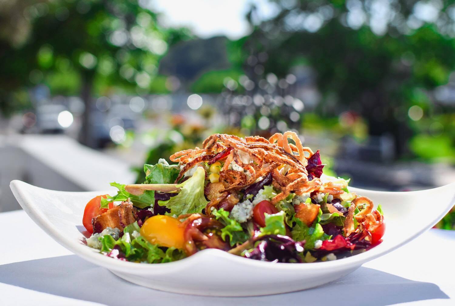 View of Pasta Pasta - OUTDOOR SEATING - and this is a summertime pasta if I’ve ...