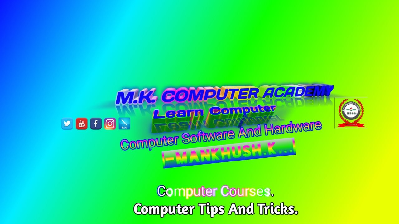 MK Computer Academy YouTube