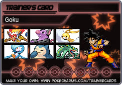 goku pokemon cards Super Saiyan Love Card This is of the SPR rarity. Pokemon Goku Pikachu Vcos |