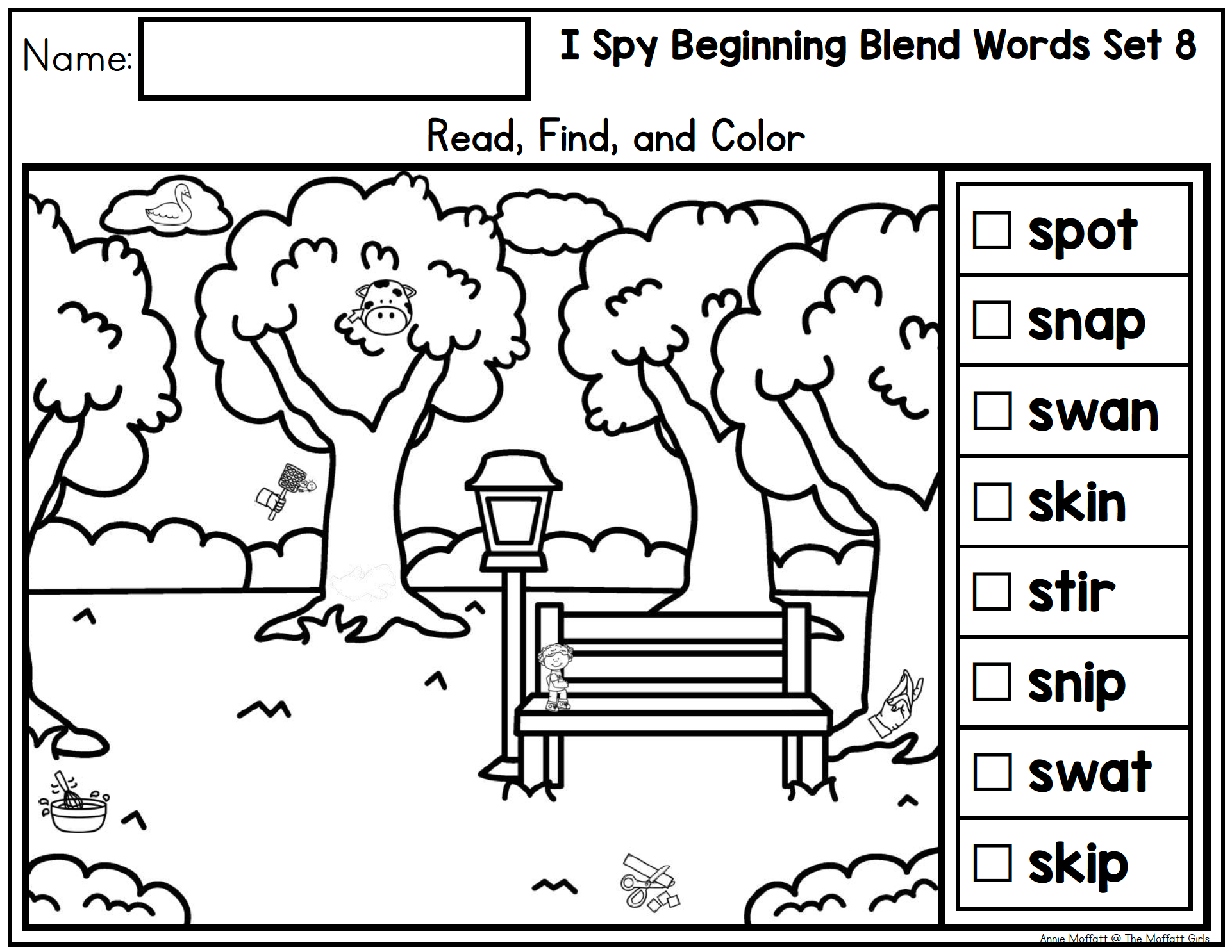 I Spy Phonics Bundle 50% off! Color... - The Moffatt Girls | Facebook