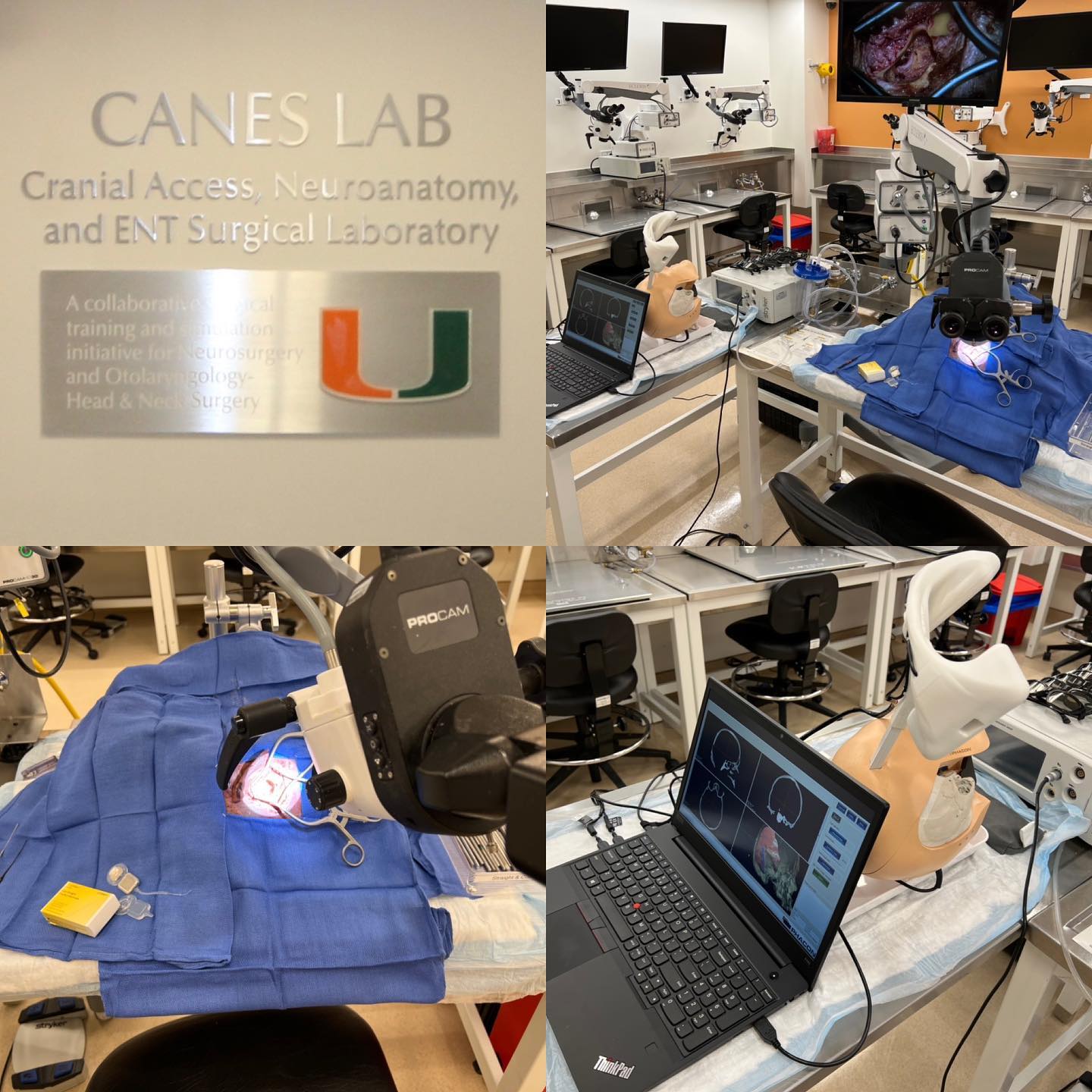 CanesLab - The Cochlear Americas team visited us with the...