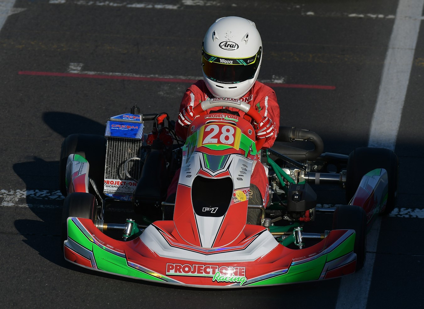 Joshua Smith Racing - Photograph of Josh during his test drive in the ...