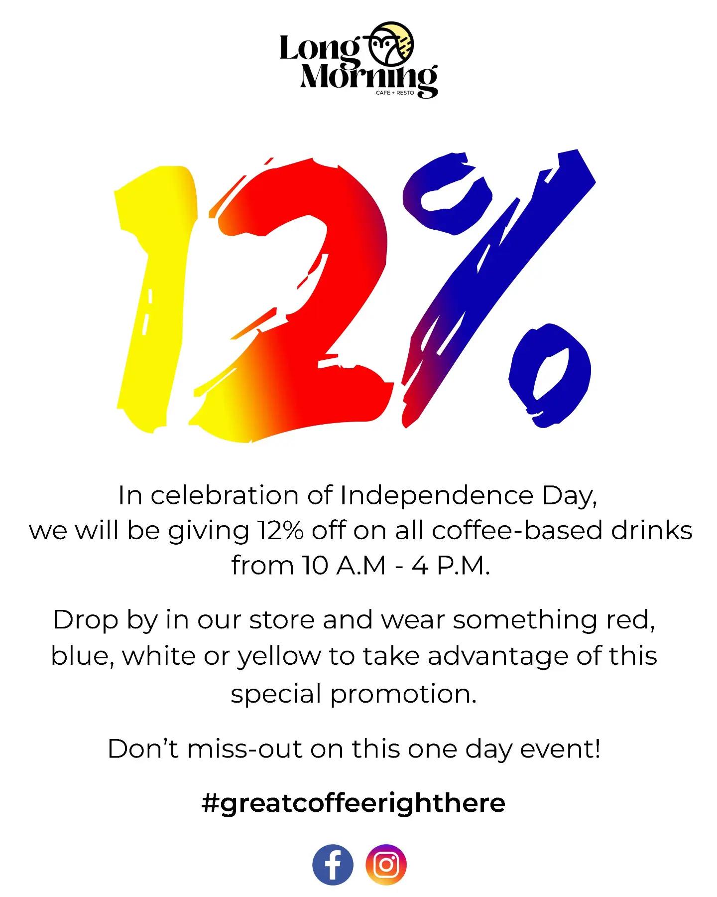 Long - Celebrate with us tomorrow (June 12)! Enjoy a 12% discount on ...