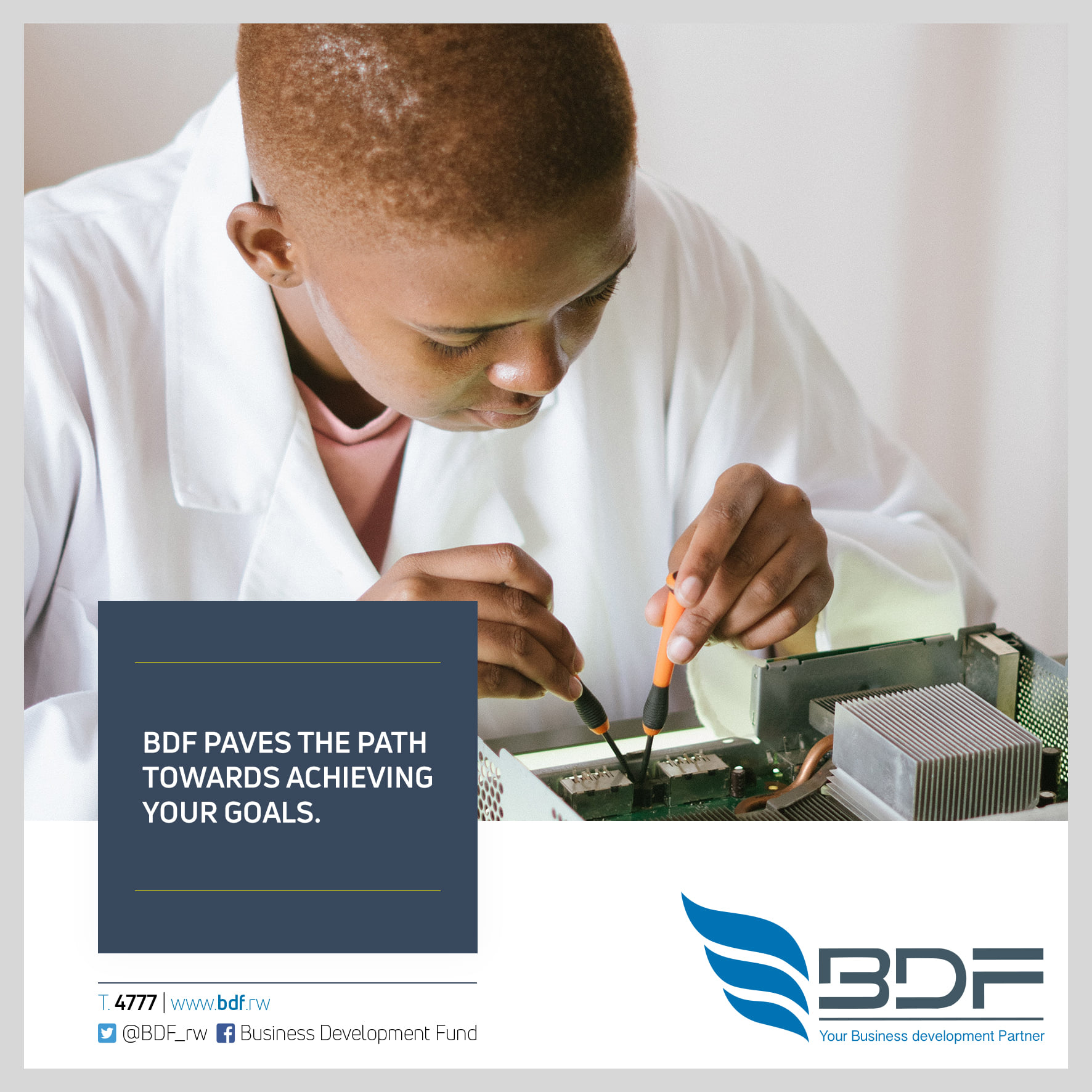 “The tragedy in life... - Business Development Fund -BDF