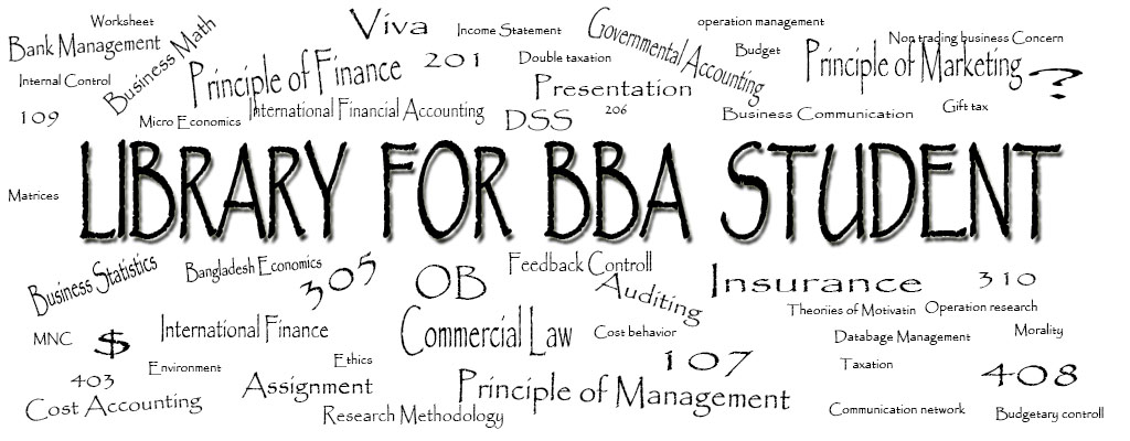 LIBRARY FOR BBA STUDENT | Facebook