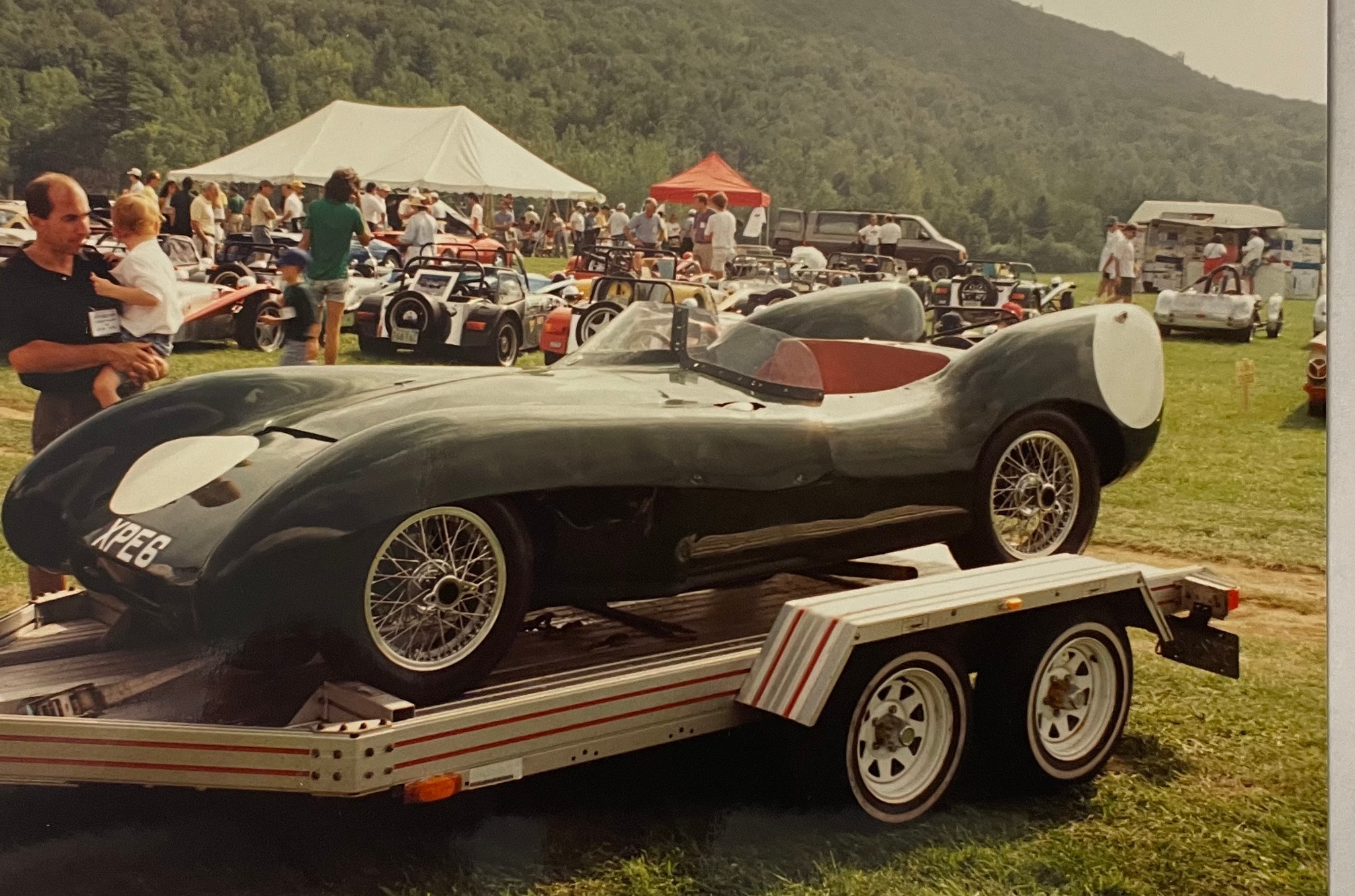 Lotus Mark 9 at Lime Rock Park in 1995
