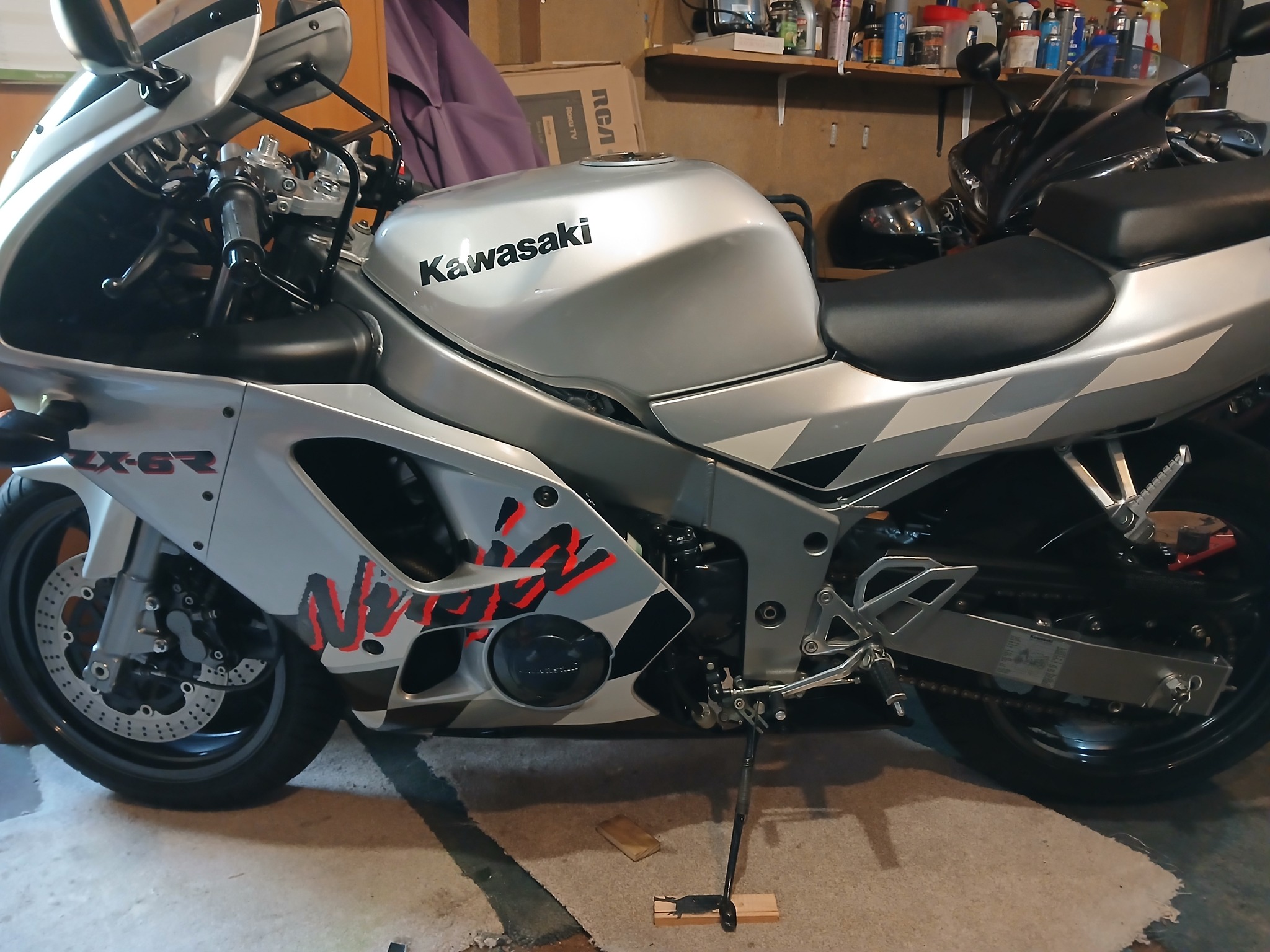 1995-1997 Kawasaki ZX6R for sale with 5100 miles
