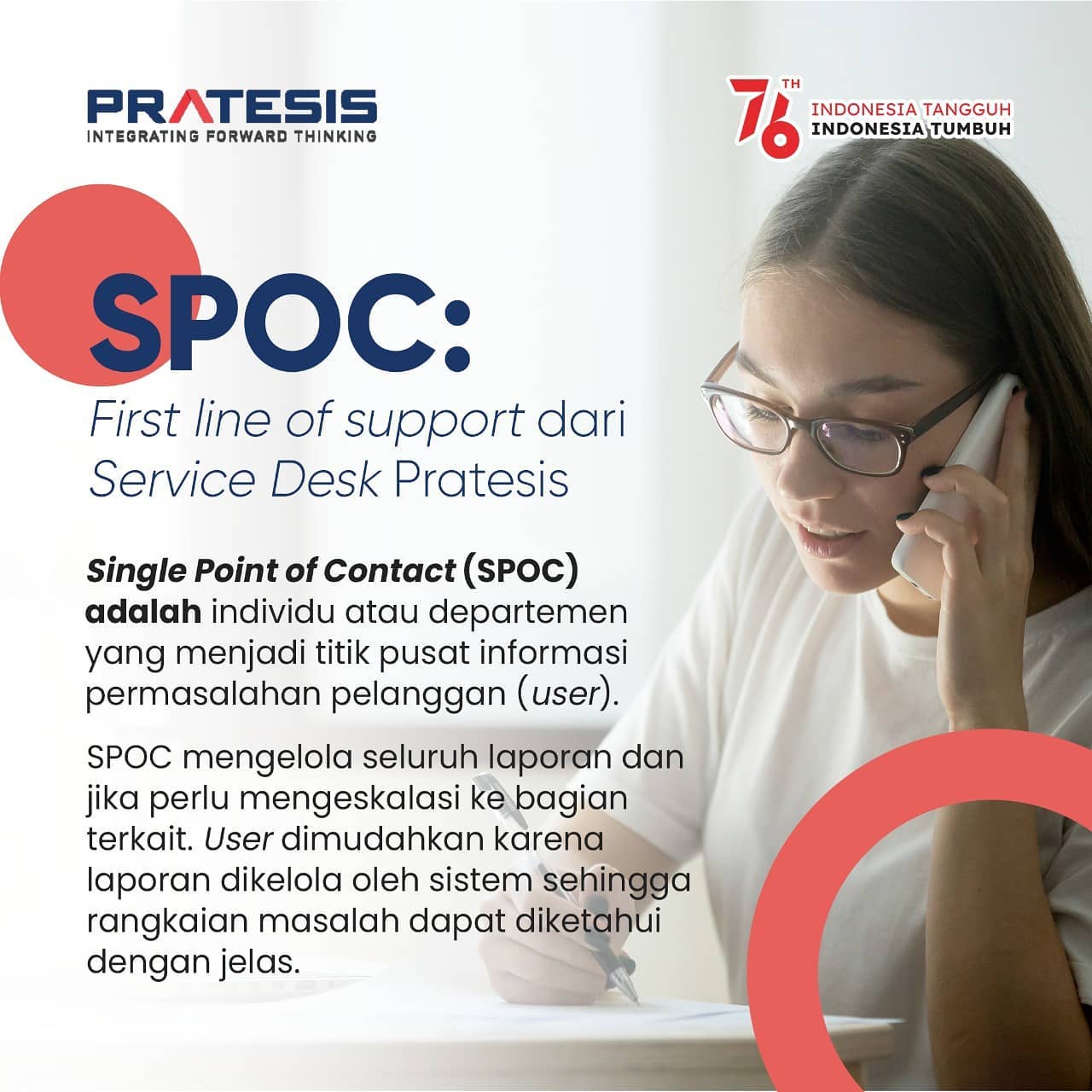 Pratesis - Single Point Of Contact (SPOC) menjadi...