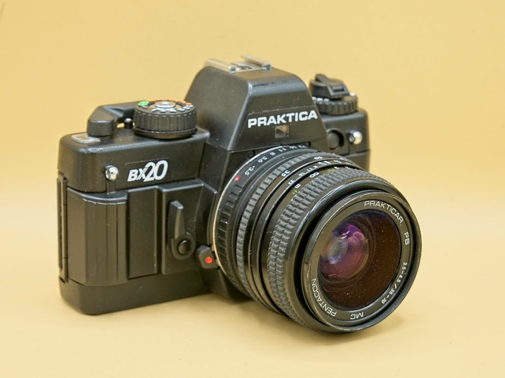 Praktica BX20 camera review with Fujifilm digital adaptor