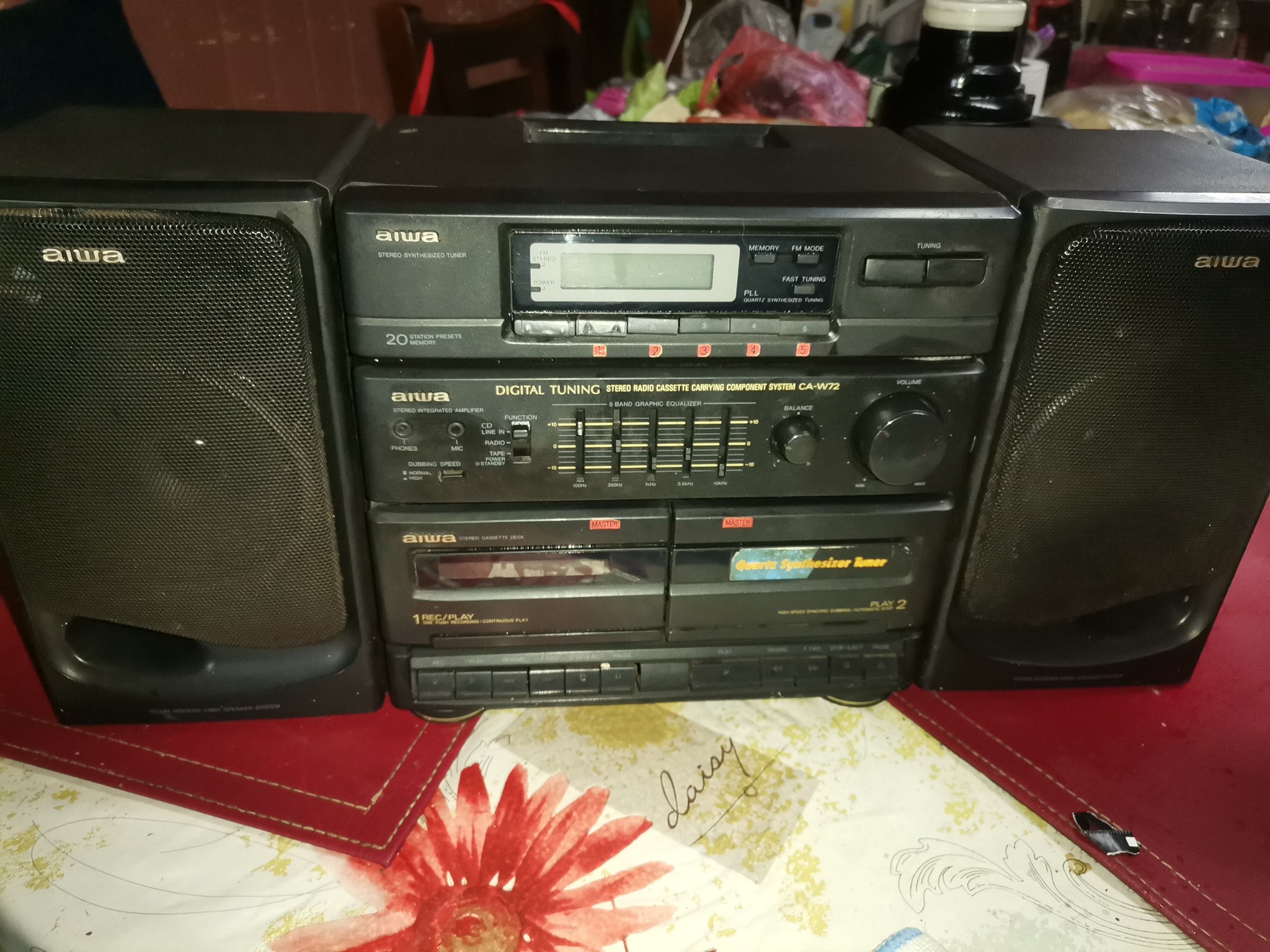 AIWA 100CD automatic changer system DX-C100M2. 100 DISCS !