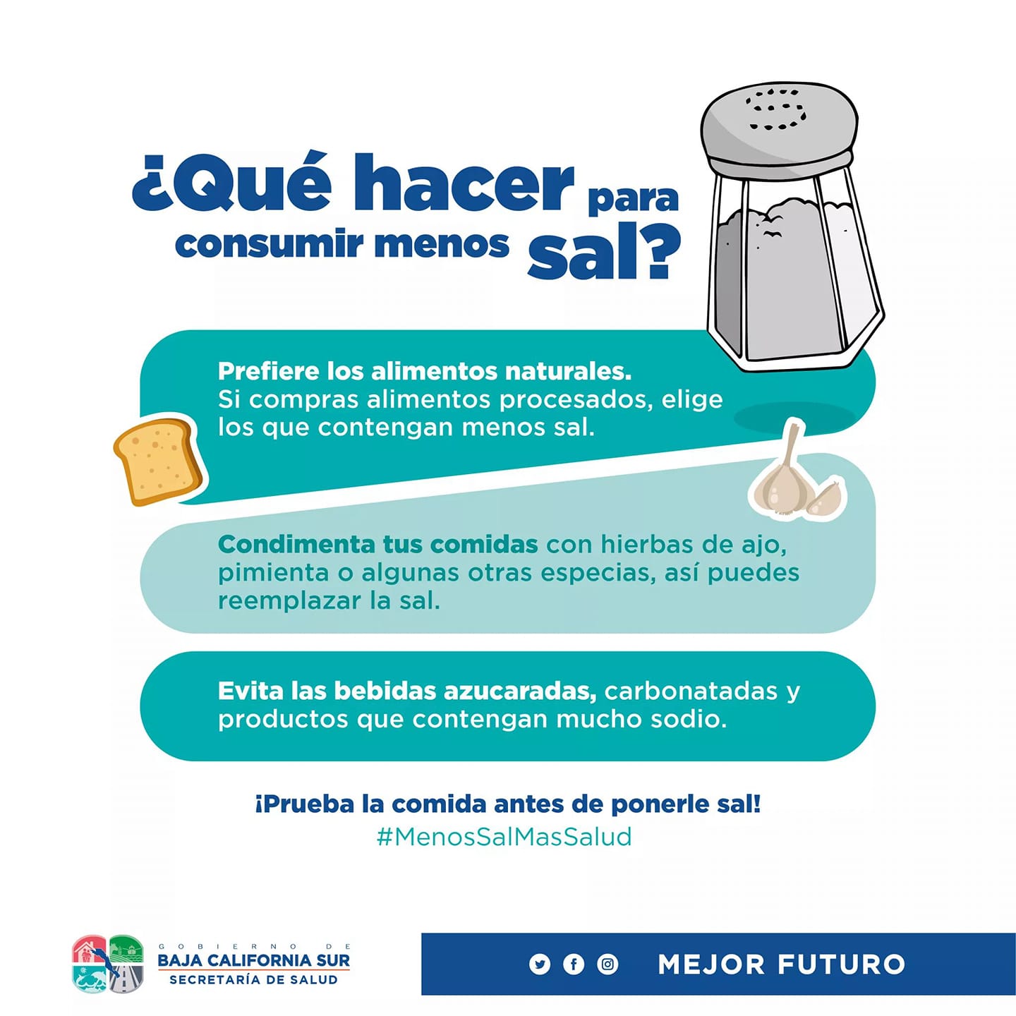 El consumo excesivo de sodio... - Centro de Salud Santiago. | Facebook