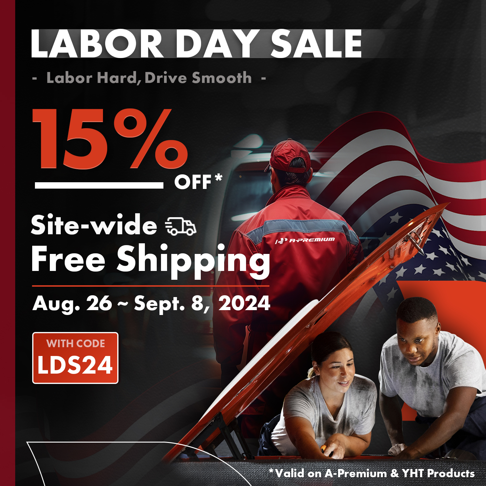 Up To 15% OFF + FREE shipping for a imited time during our Fast
