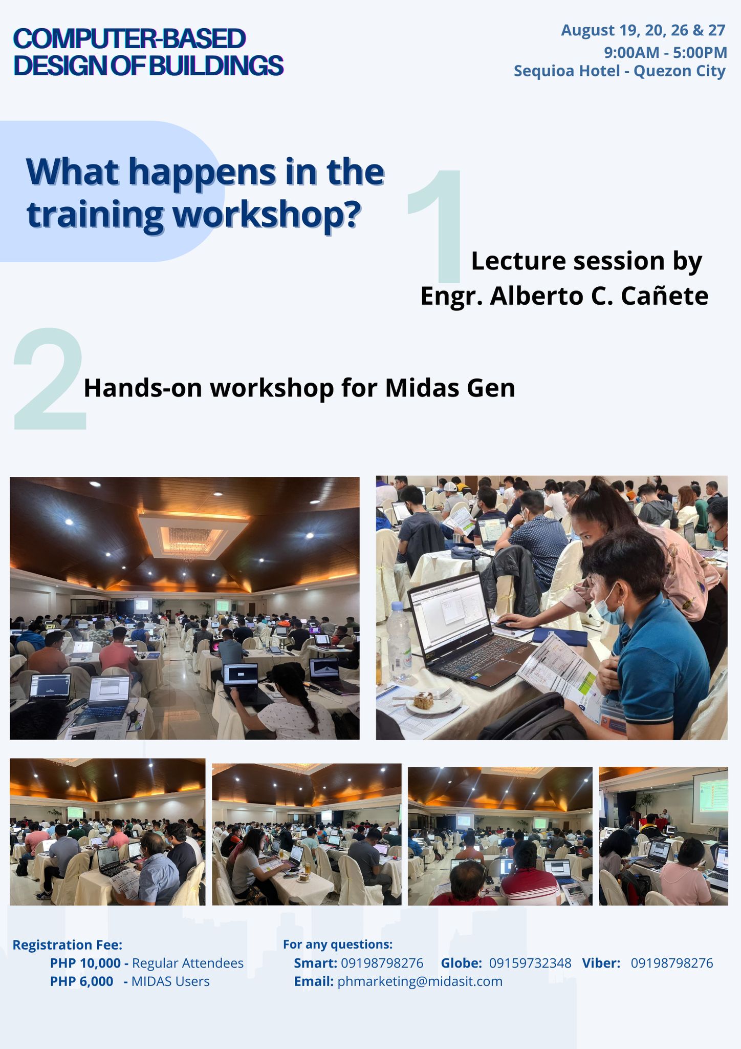 Our 4-day seminar with Engr. Alberto... - MIDAS Philippines