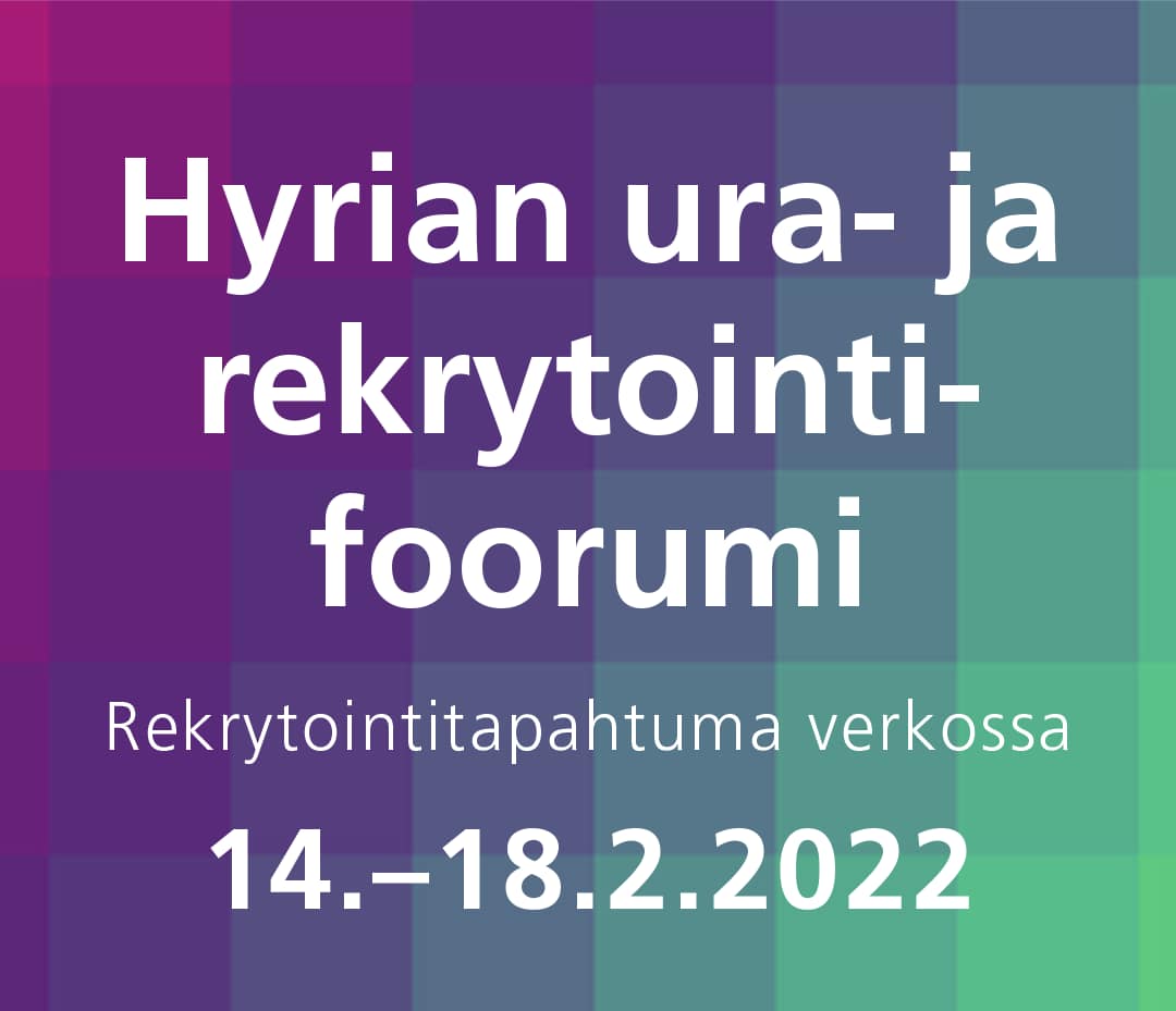 Hyria koulutus - Hyrian ura- ja rekrytointifoorumi tulee... | Facebook