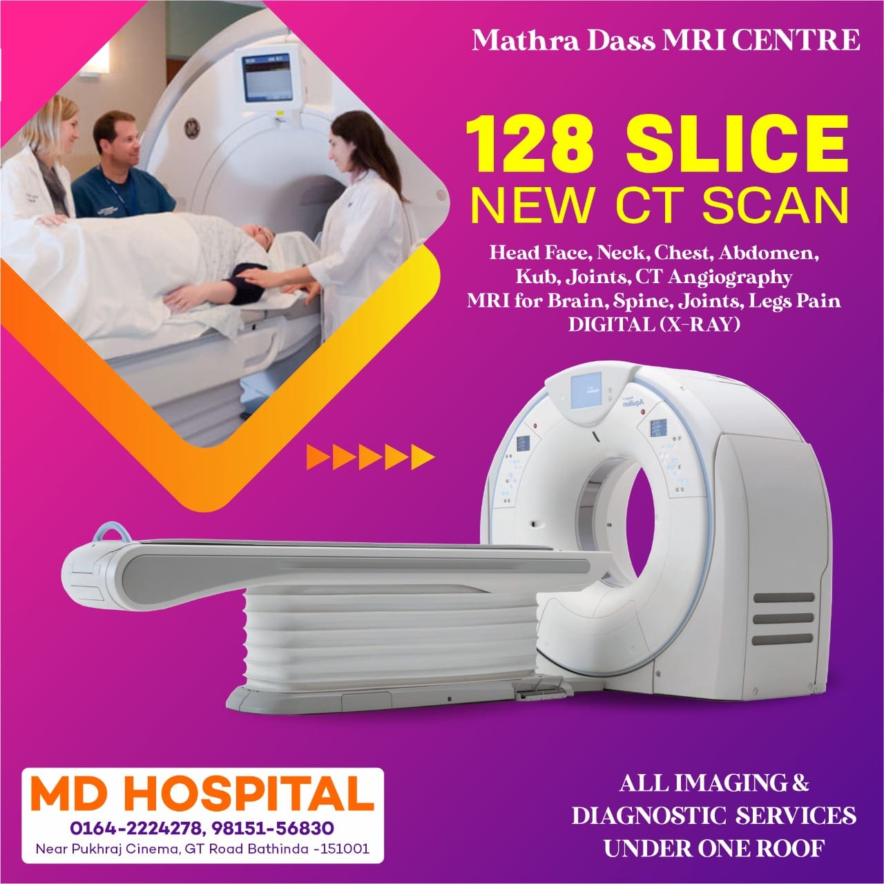 All imaging & Diagnostic services under one roof. Better imaging lead ...