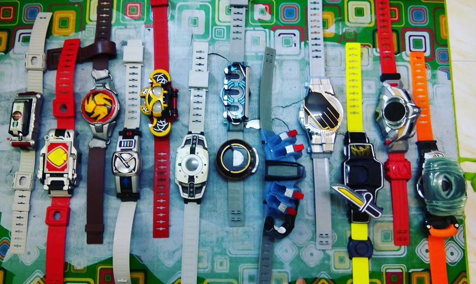Kamen Rider Belts,Super Sentai and Accessories