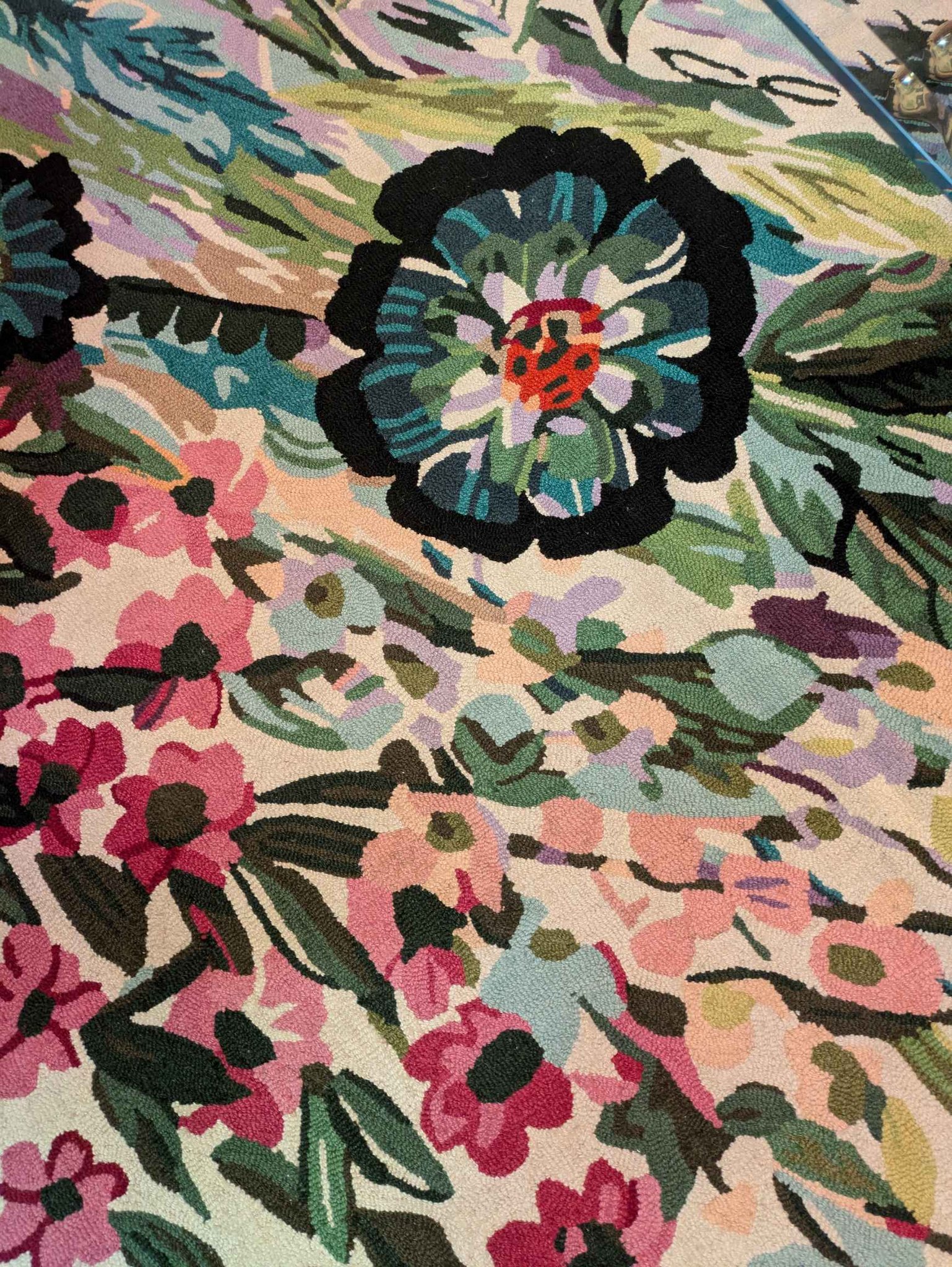 Loloi Wild Bloom Wool Rectangular Area Rug 8x10 Area Rugs St. Louis