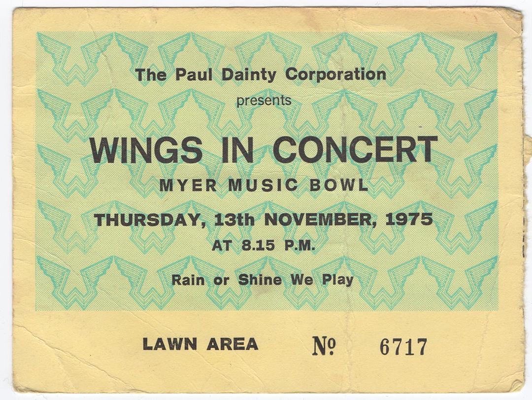 W O W 🤩 Check out this Stevie Wonder 🎟️ from 1975! Thank you