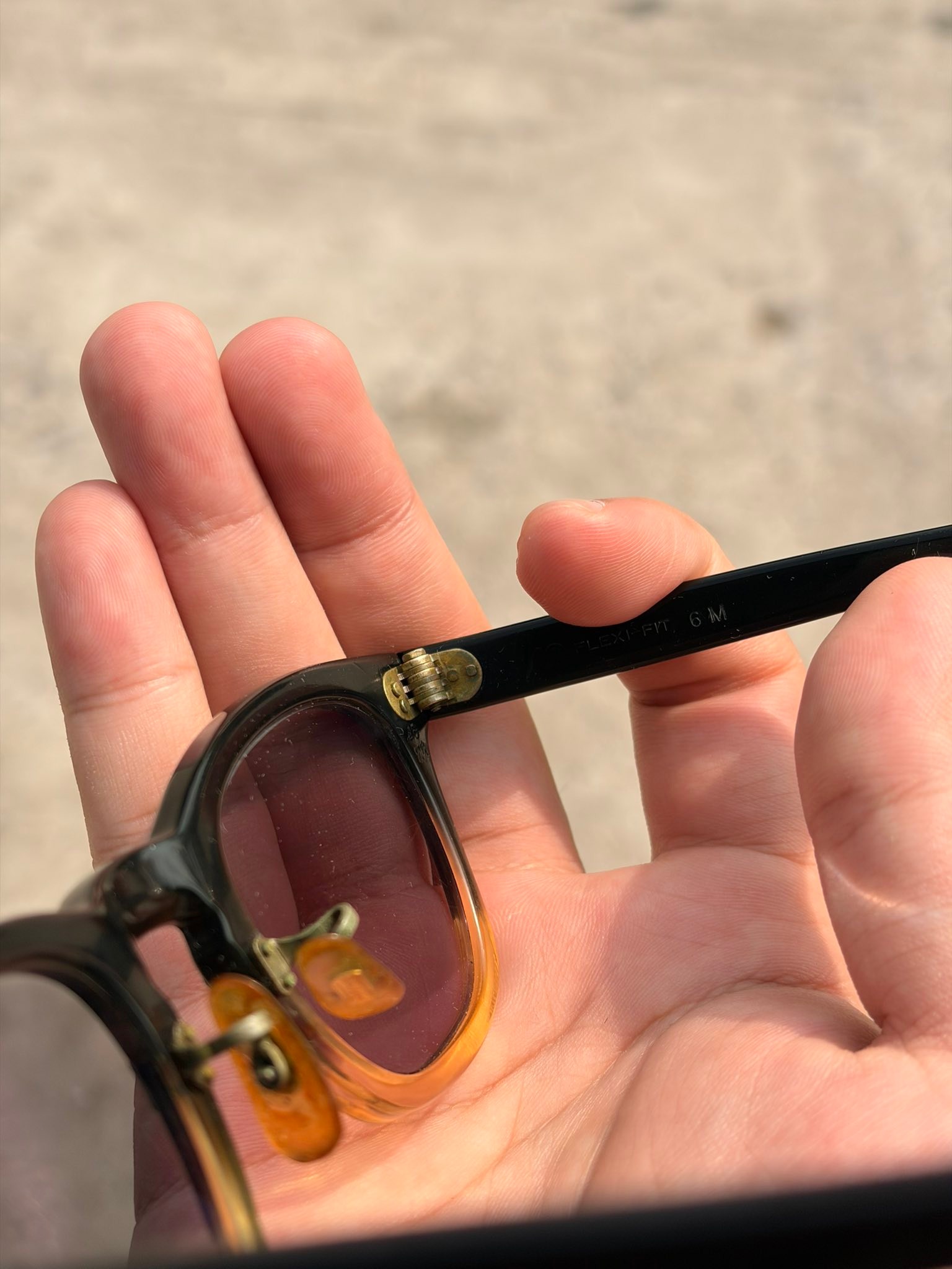 Vintage American Optical two-tone sunglasses