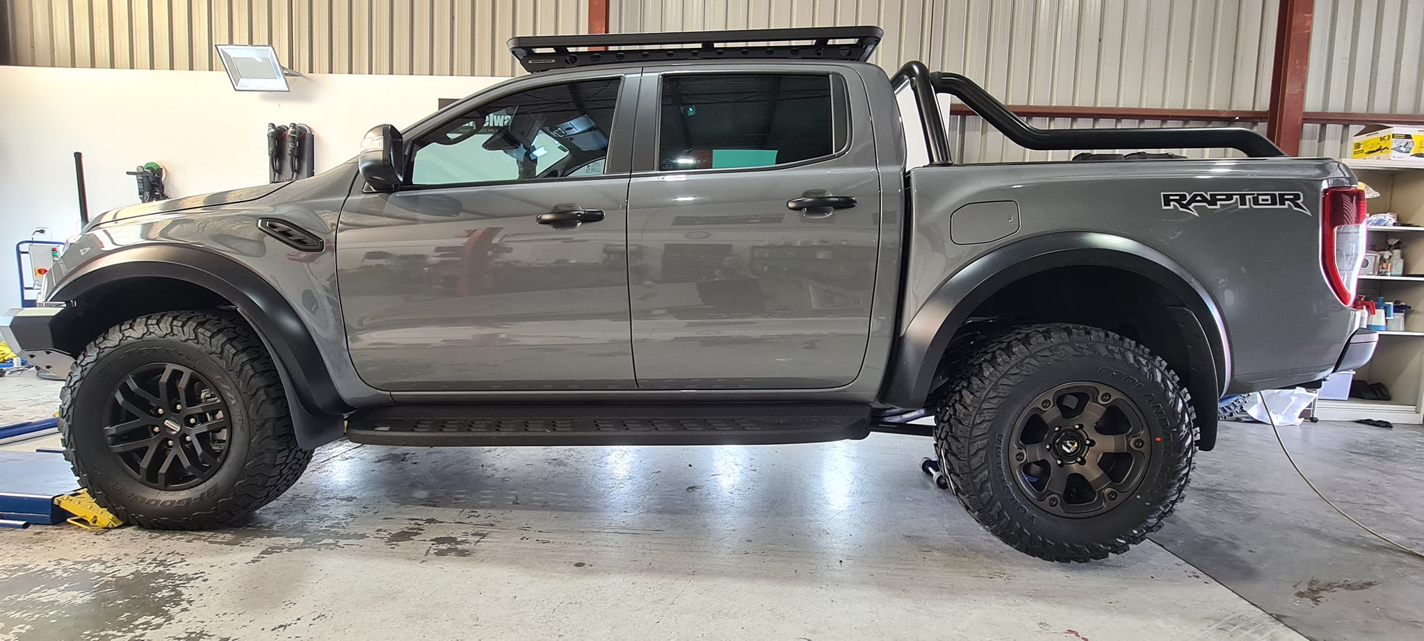 🔥 FORD RAPTOR 🔥 This Ford RAPTOR in for a ssk package. Wheel swap over ...