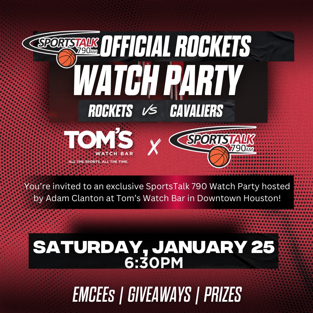 🚀 Calling all Houston Rockets... - Tom's Watch Bar - Houston | Facebook