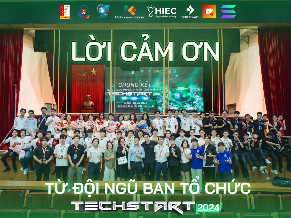 TECHSTART - Cuộc thi Sáng tạo Khởi nghiệp Công nghệ HUST
