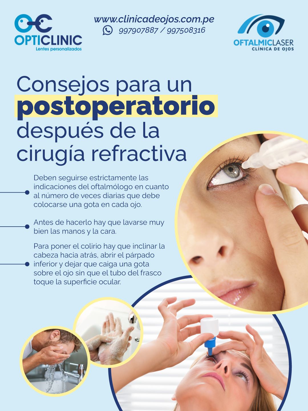 Aquí algunos consejos... - Clínica de Ojos Oftalmic Laser