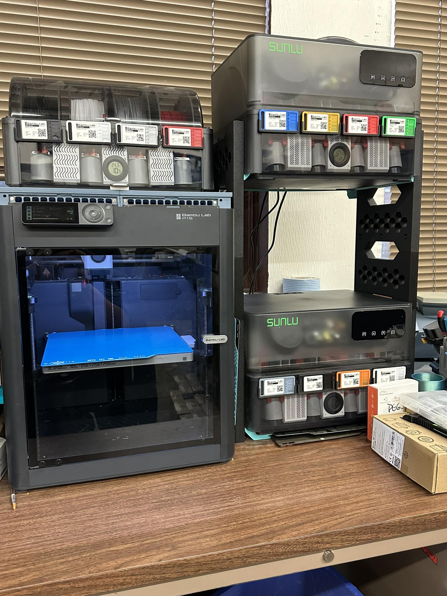 Experience with Sunlu AMS heater upgrade for Bambu Lab P1S/P2S?