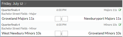 River Rivals Summer Baseball Tournament