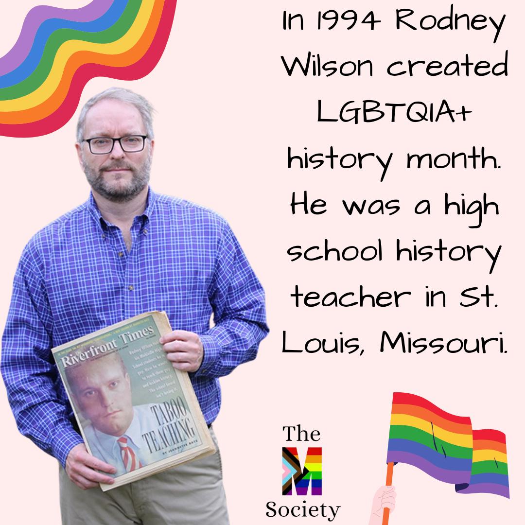 The M Society - Happy LGBTQIA+ History Month! #lgbtqia...