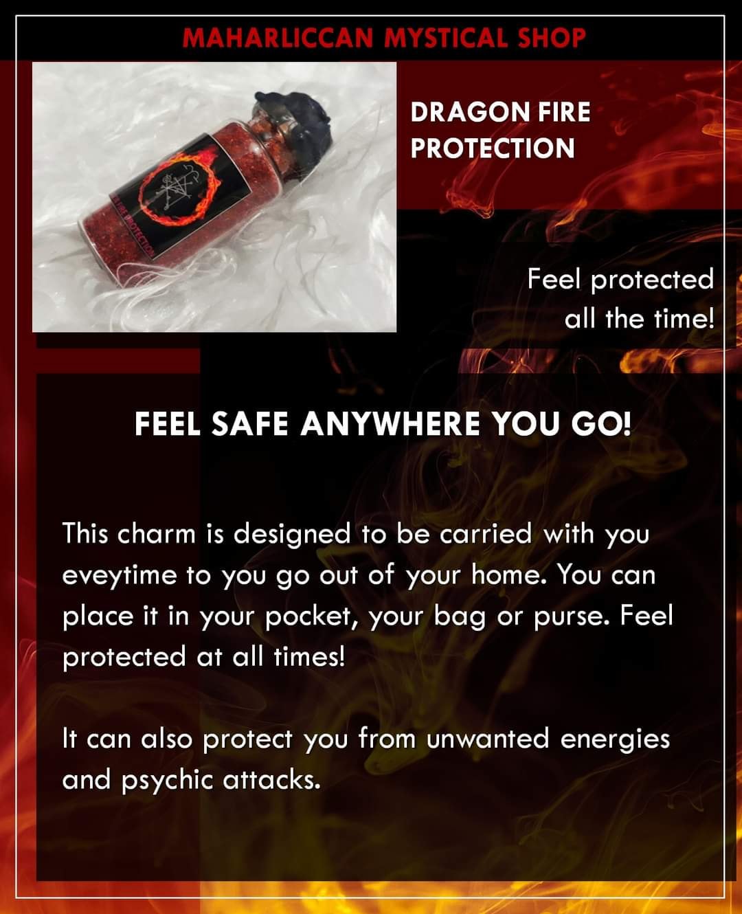 Maharliccan - Try our Dragon Fire Protection! 🛡️ For only Php 150 ...