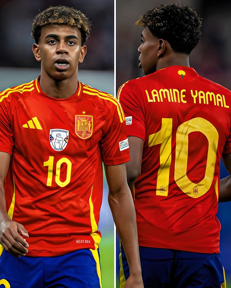 Lamine Yamal will wear the number 10 for Spain for their upcoming