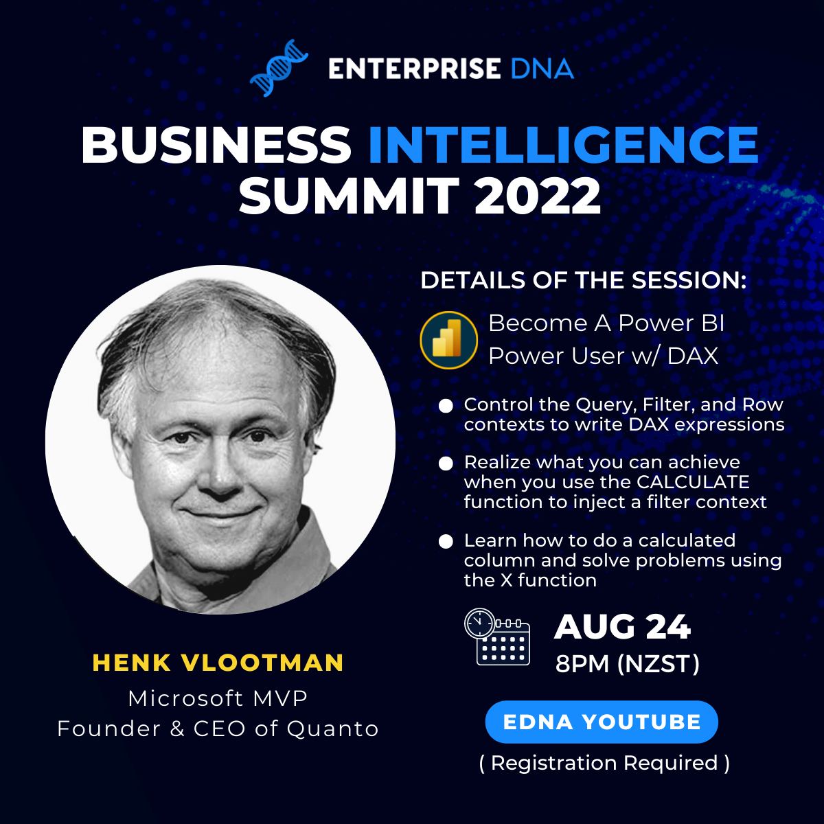 Enterprise DNA - 📢 Join Henk Vlootman, Microsoft MVP and... | Facebook