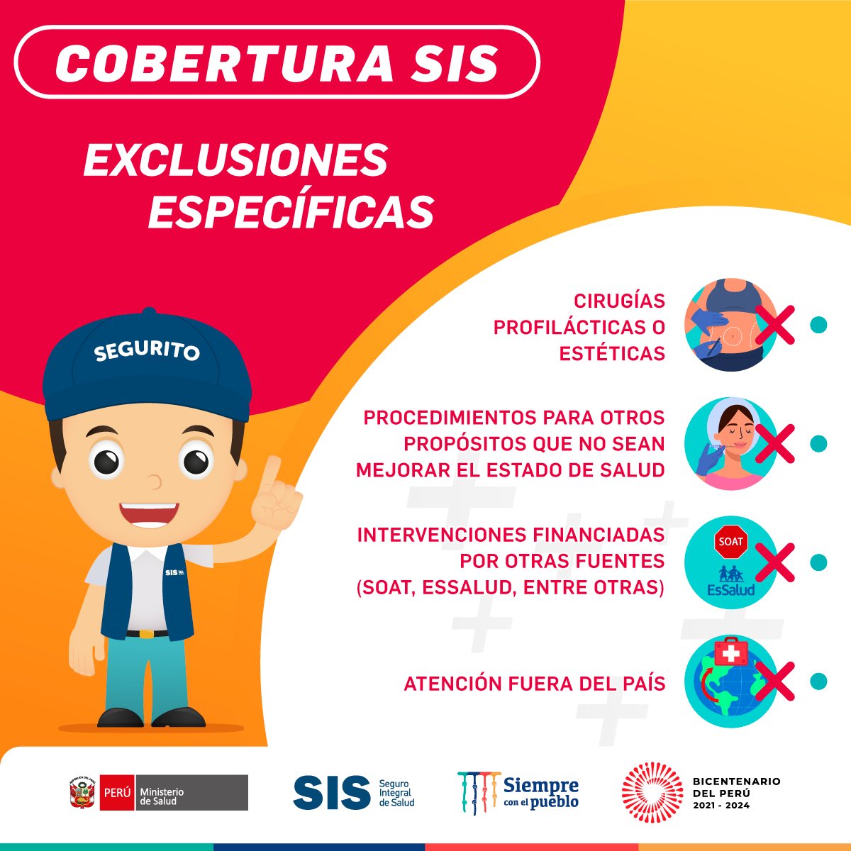 #CoberturaSIS La cobertura... - Seguro Integral de Salud | Facebook