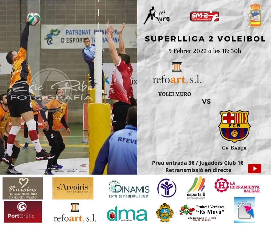 club-volei-muro-game-day-refoart-volei-muro