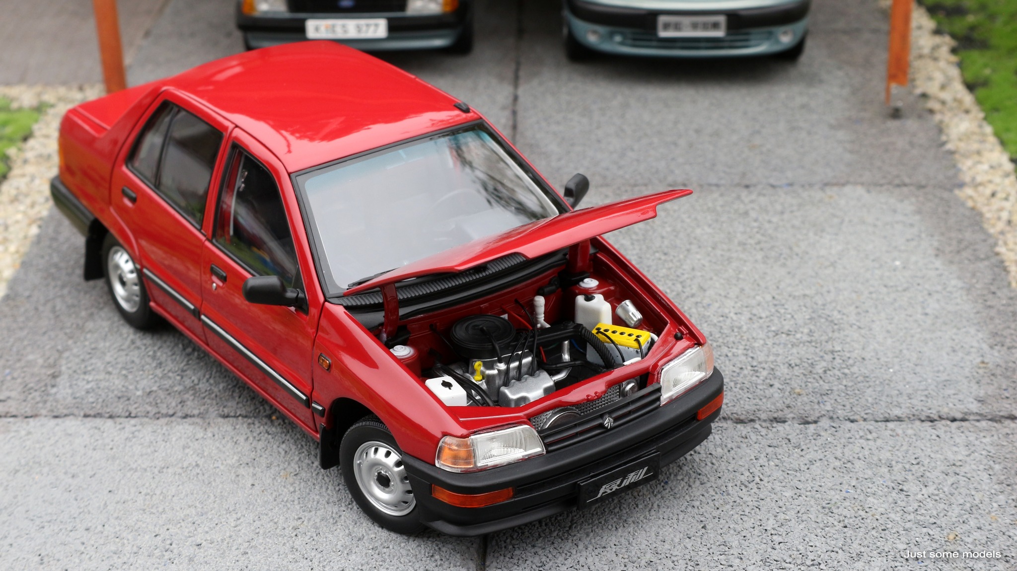1/18 Daihatsu Charade / Tianjin Xiali TJ7100 sedan '87 - China