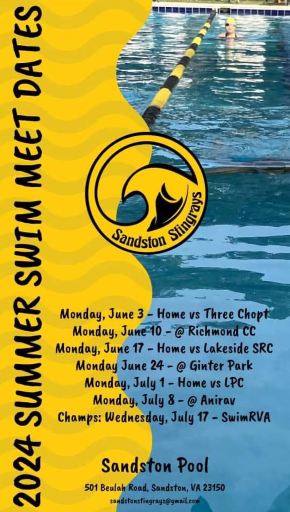 Sandston Pool's Too Old for Teen Night Adult Nights