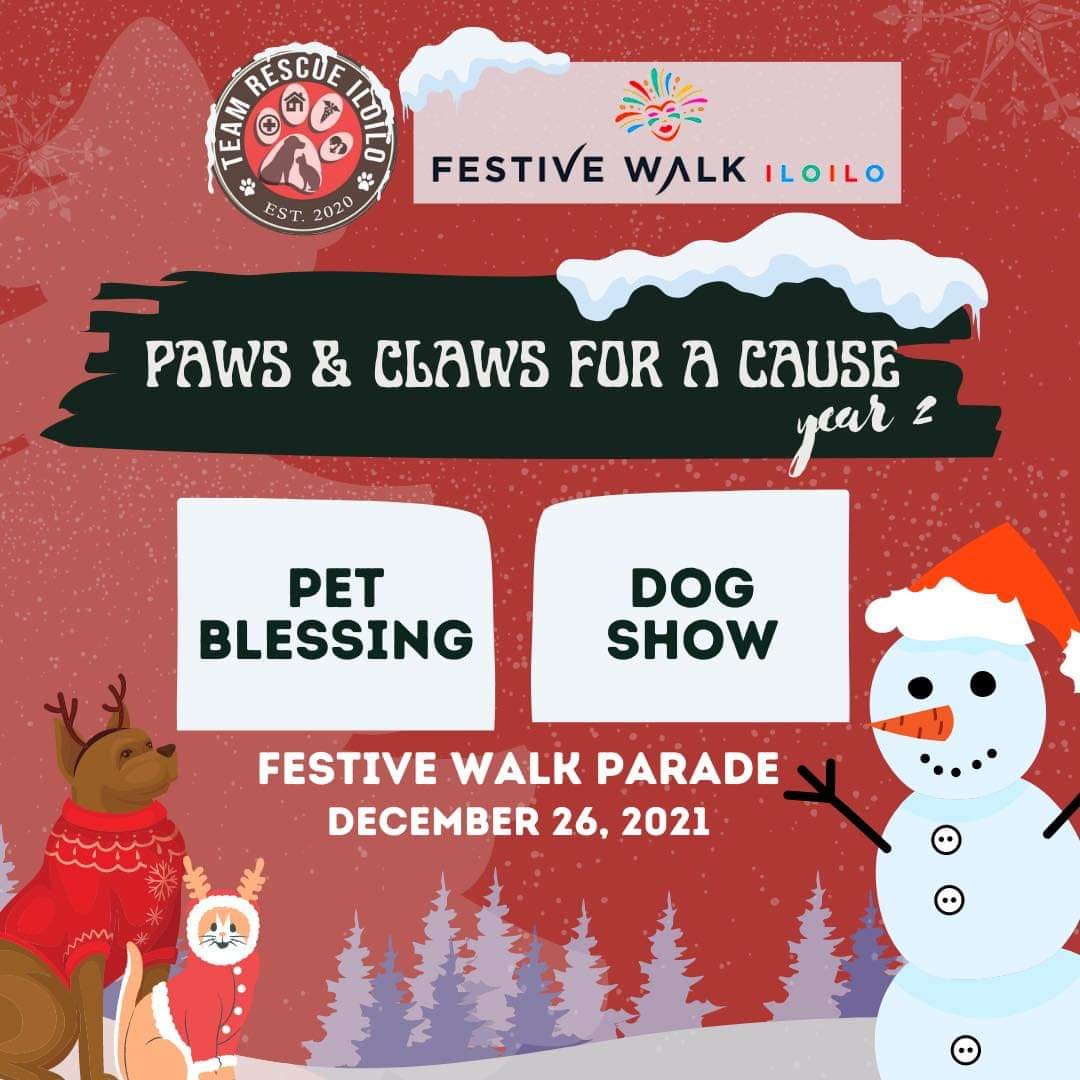 Festive Walk Iloilo - 🐾🐶 PAWS & CLAWS FOR A CAUSE: YEAR 2 🐕🐾 Happy Howl ...