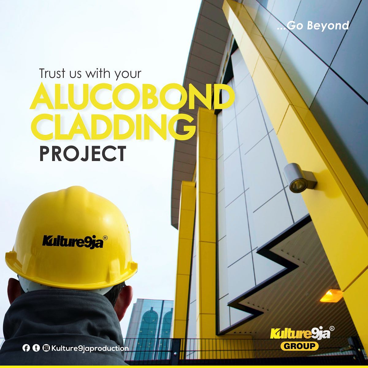 Kulture9ja Production - We render professional Aluco bond cladding for ...