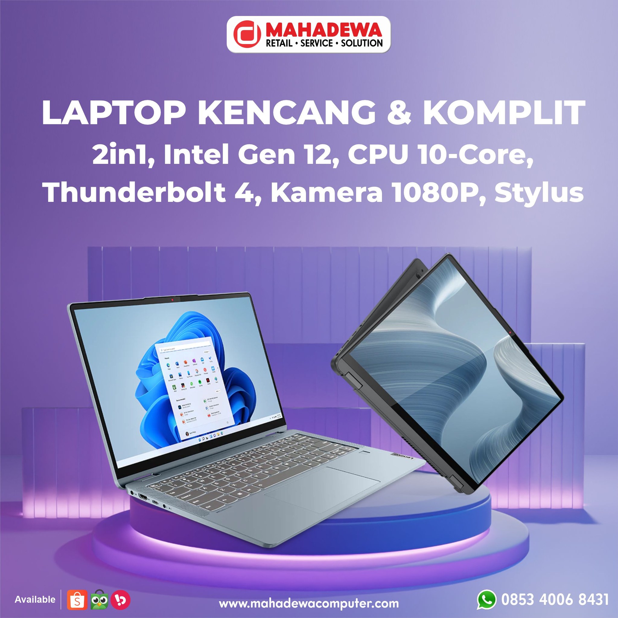 LENOVO IP Flex5 2EID Spesifikasi:... - Mahadewa Computer