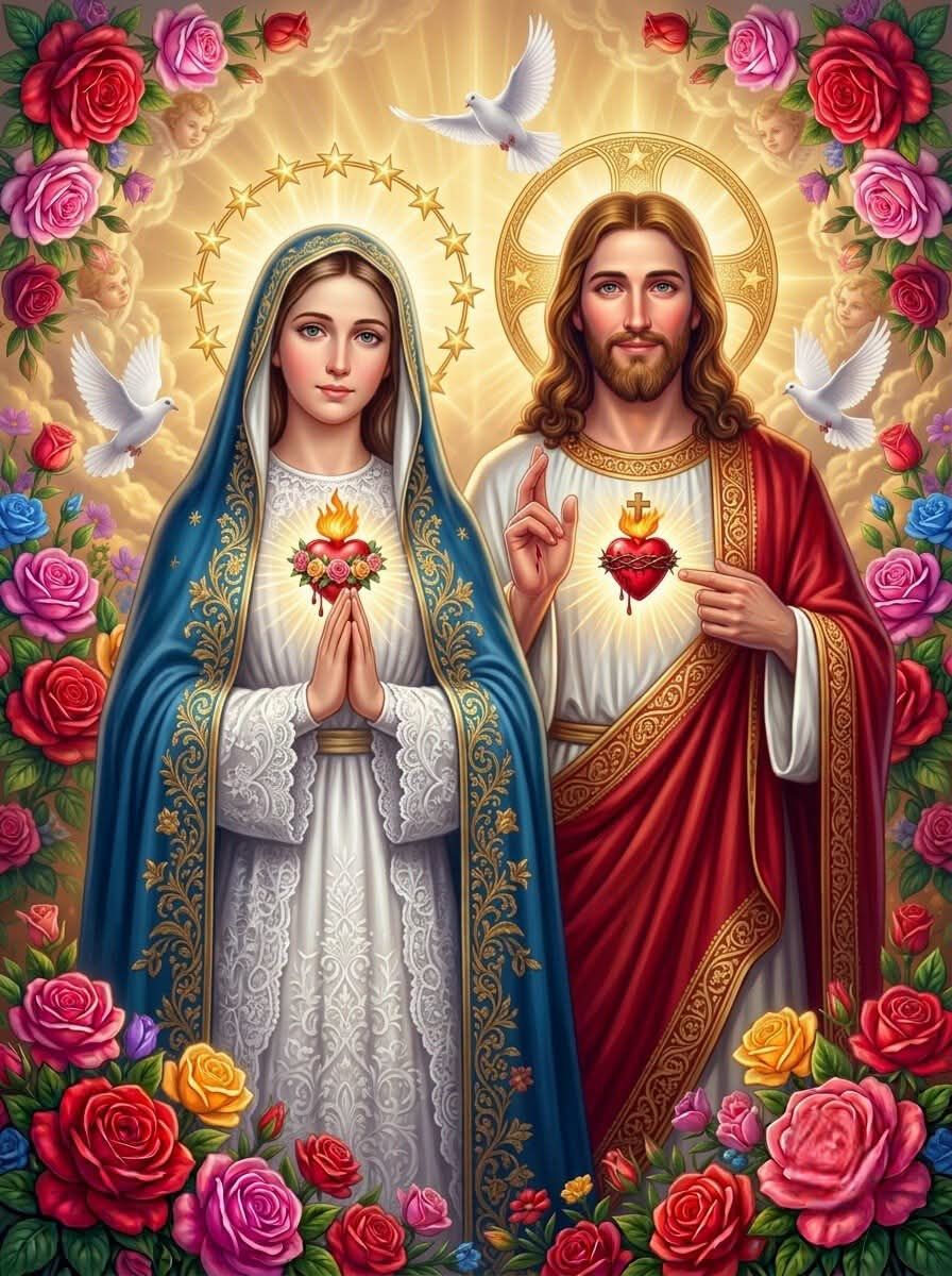 Our Holy Sacred Heart please heal who's needed most give us your