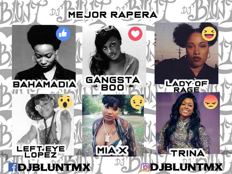 djbluntmx - Best female rapper from the 90’s 🎤 Part. 2!!!