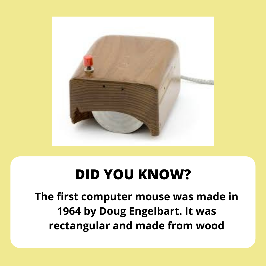 Tech Maven Door - Did You Know The first computer mouse... | Facebook