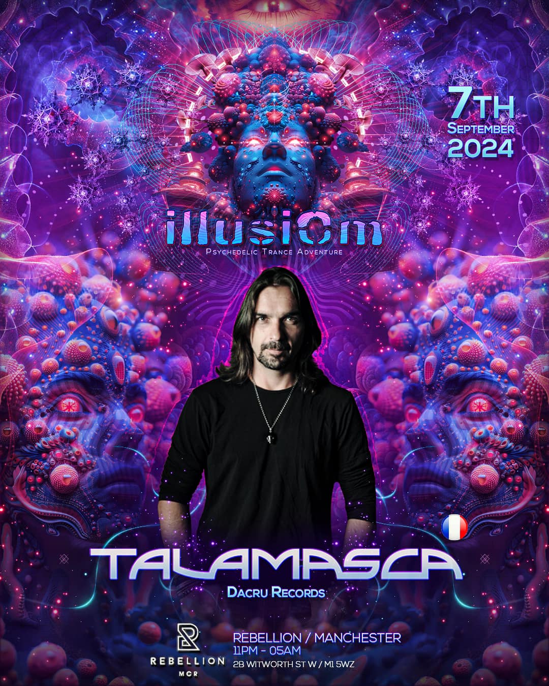 Indra & Talamasca Beyond Reality psy-trance release 2026